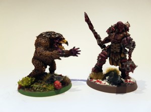 Owlbear with Slaughterpriest
